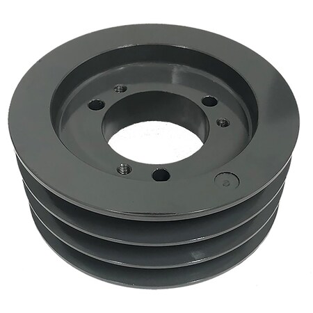 B&B Manufacturing Bushing 3 Groove V-Belt Pulley 27.4 inch OD 3C270F